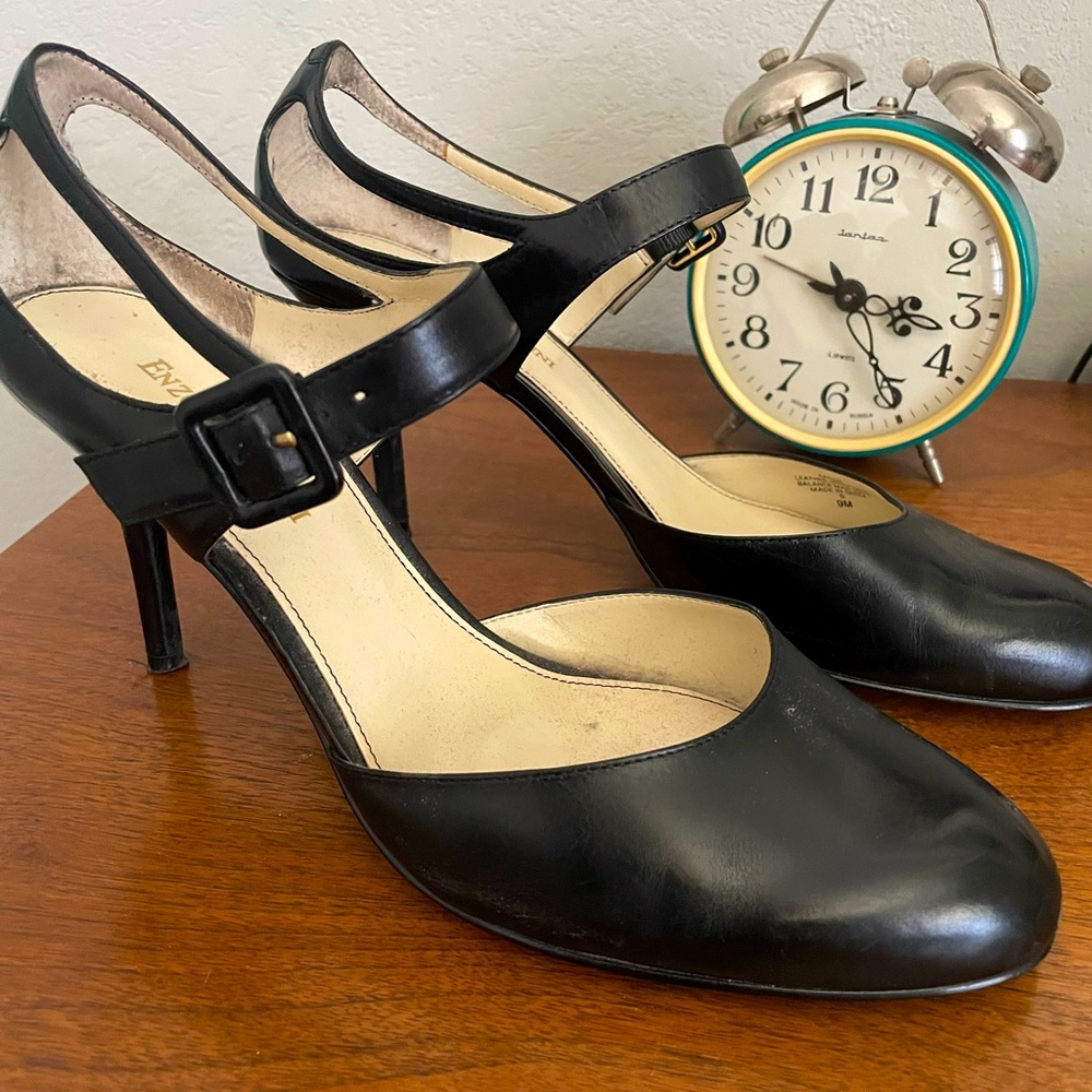 Enzo Angiolini Black Heels